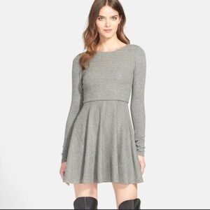 Brinley Boat Neck Mini Dress by Alice + Olivia